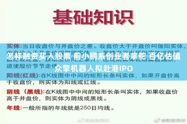怎样融资买入股票 前小鹏系创业者掌舵 百亿估值众擎机器人拟赴港IPO
